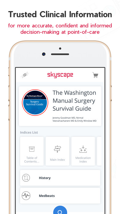 Emulate iPhone app Washington Manual - Surgery using MyAndroid Emulate iPhone app Washington Manual - Surgery using MyAndroid