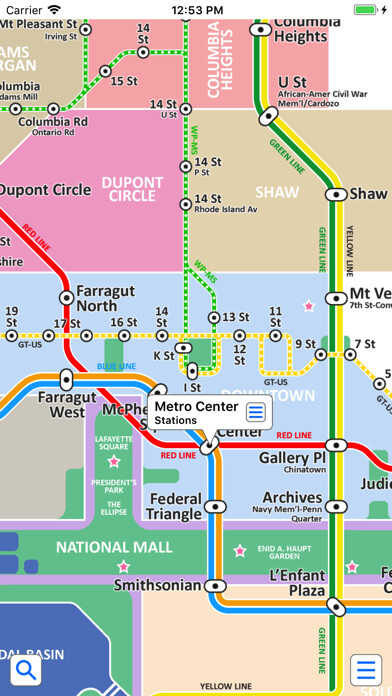 Emulate iPhone app Washington Metro by Zuti using MyAndroid Emulate iPhone app Washington Metro by Zuti using MyAndroid