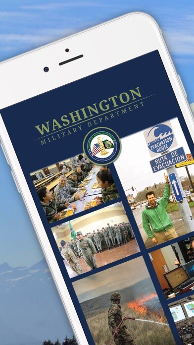 Emulate iPhone app Washington Military Department using MyAndroid