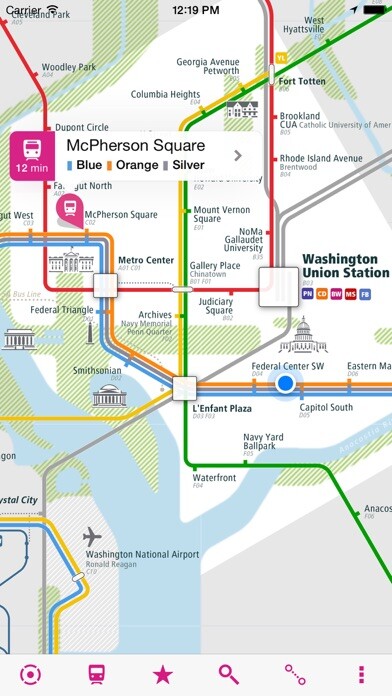 Emulate iPhone app Washington Rail Map Lite using MyAndroid Emulate iPhone app Washington Rail Map Lite using MyAndroid