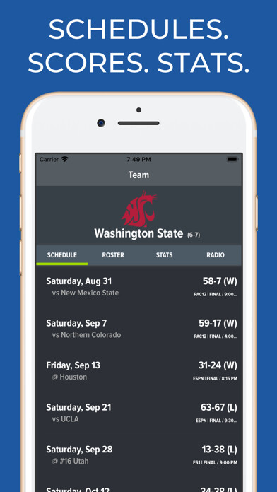 Emulate iPhone app Washington State Football using MyAndroid Emulate iPhone app Washington State Football using MyAndroid