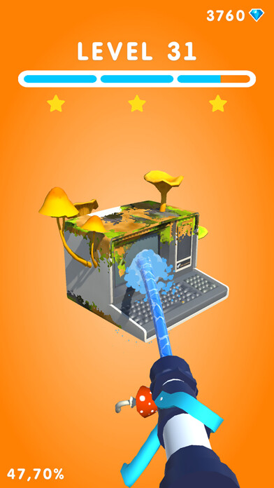 Emulate iPhone app Wash It! 3D using MyAndroid Emulate iPhone app Wash It! 3D using MyAndroid