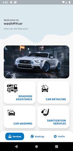 Run android online APK washMycar - Customer from MyAndroid or emulate washMycar - Customer using MyAndroid