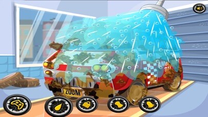 Emulate iPhone app Wash The Ambulance Car Skill Game using MyAndroid