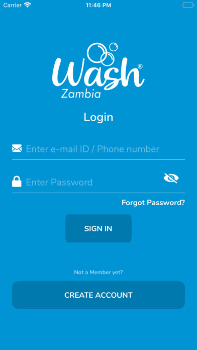 Emulate iPhone app Wash Zambia using MyAndroid Emulate iPhone app Wash Zambia using MyAndroid