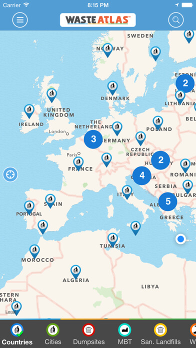 Emulate iPhone app Waste Atlas using MyAndroid Emulate iPhone app Waste Atlas using MyAndroid