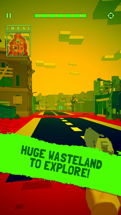 Emulate iPhone app WASTELAND - PORTRAIT MODE FPS using MyAndroid