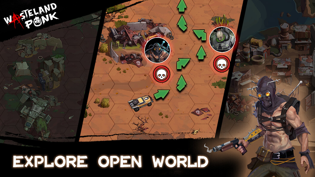 Run android online APK Wasteland Punk: Survival RPG from MyAndroid or emulate Wasteland Punk: Survival RPG using MyAndroid