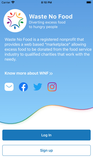 Emulate iPhone app Waste No Food using MyAndroid Emulate iPhone app Waste No Food using MyAndroid