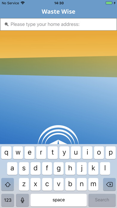 Emulate iPhone app Waste Wise using MyAndroid
