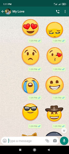 Run android online APK WAStickerApps Animated Emojis from MyAndroid or emulate WAStickerApps Animated Emojis using MyAndroid