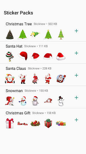 Run android online APK WAStickerApps Christmas Stickers Pack from MyAndroid or emulate WAStickerApps Christmas Stickers Pack using MyAndroid