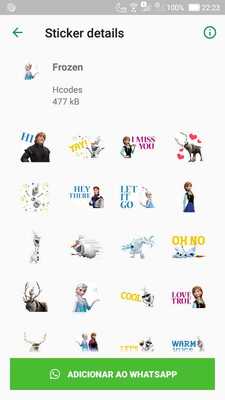 Emulate Android APK WAStickerApps - Frozen Stickers for WhatsApp Emulate Android APK WAStickerApps - Frozen Stickers for WhatsApp