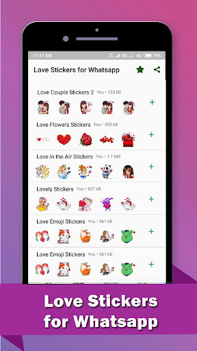 Run android online APK WAStickerApps Love - Love Stickers for Whatsapp from MyAndroid or emulate WAStickerApps Love - Love Stickers for Whatsapp using MyAndroid