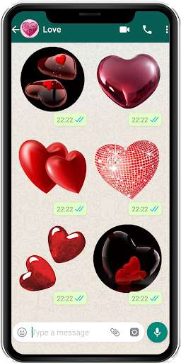 Run android online APK WAStickerApps love stickers and romantic stickers from MyAndroid or emulate WAStickerApps love stickers and romantic stickers using MyAndroid