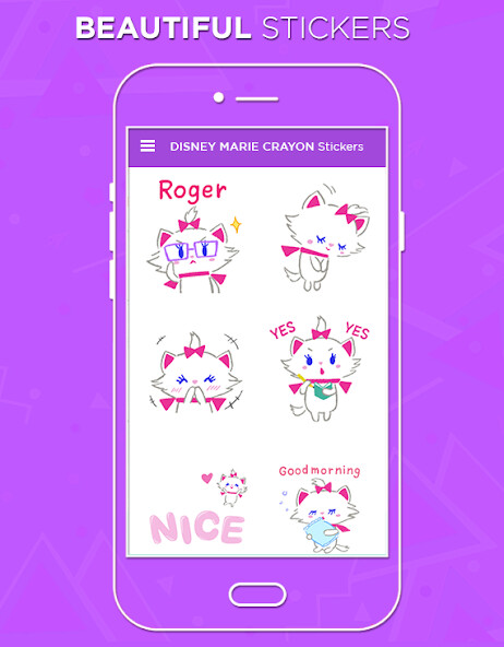 Run android online APK WAStickerApps: Marie Chat character Crayon from MyAndroid or emulate WAStickerApps: Marie Chat character Crayon using MyAndroid