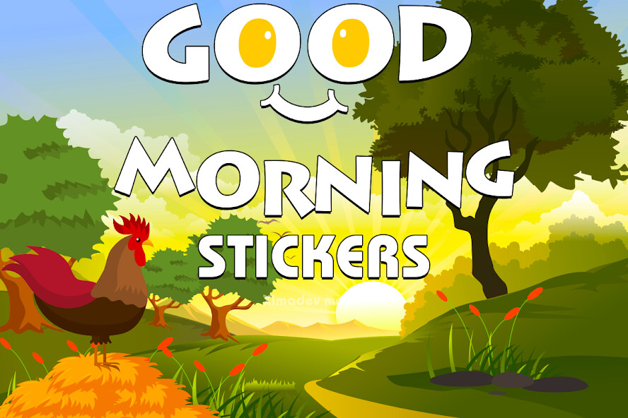 Run android online APK WAStickerApps Morning from MyAndroid or emulate WAStickerApps Morning using MyAndroid