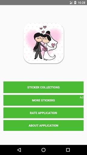 Run android online APK WAStickerApps - Wedding Sticker for Whatsapp from MyAndroid or emulate WAStickerApps - Wedding Sticker for Whatsapp using MyAndroid