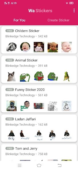 Run android online APK WA Sticker Collection  Editor from MyAndroid or emulate WA Sticker Collection  Editor using MyAndroid