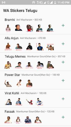 Run android online APK WA Stickers Telugu(WAST) from MyAndroid or emulate WA Stickers Telugu(WAST) using MyAndroid