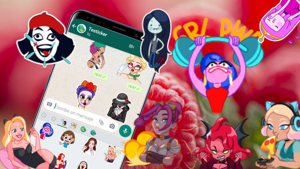 Run android online APK WASticker women on the move from MyAndroid or emulate WASticker women on the move using MyAndroid
