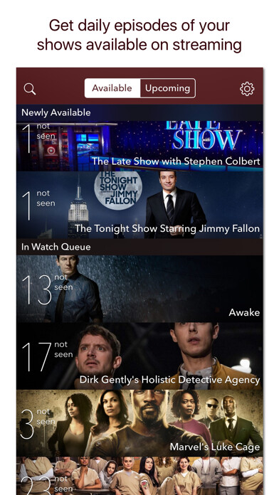 Emulate iPhone app WatchAid TV Show Planner using MyAndroid Emulate iPhone app WatchAid TV Show Planner using MyAndroid