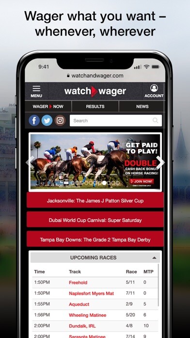 Emulate iPhone app WatchandWager using MyAndroid Emulate iPhone app WatchandWager using MyAndroid