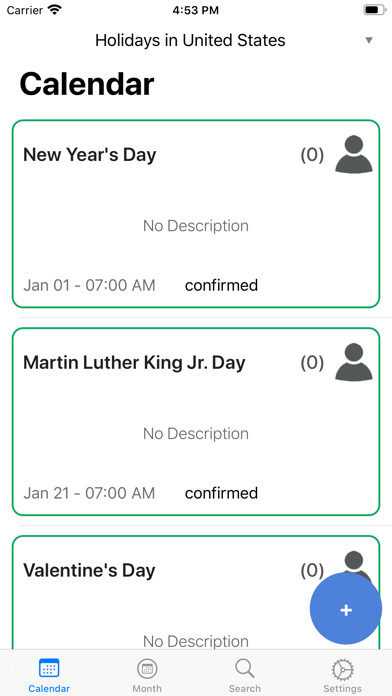 Emulate iPhone app WatchCal for Google Calendar using MyAndroid Emulate iPhone app WatchCal for Google Calendar using MyAndroid