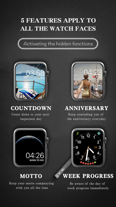Emulate iPhone app Watch Complications Pro using MyAndroid