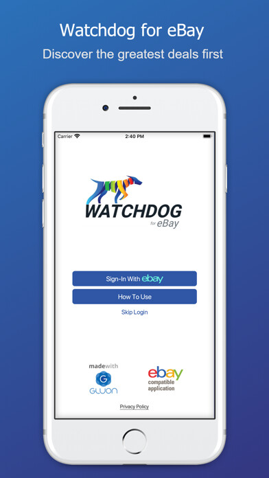 Emulate iPhone app Watchdog for eBay using MyAndroid Emulate iPhone app Watchdog for eBay using MyAndroid
