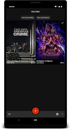 Run android online APK WatchDone - Movie Watchlist Manager & Mark Watched from MyAndroid or emulate WatchDone - Movie Watchlist Manager & Mark Watched using MyAndroid Run android online APK WatchDone - Movie Watchlist Manager & Mark Watched from MyAndroid or emulate WatchDone - Movie Watchlist Manager & Mark Watched using MyAndroid