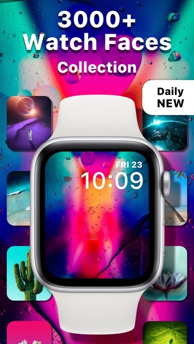 Emulate iPhone app Watch Faces App: Face Gallery using MyAndroid