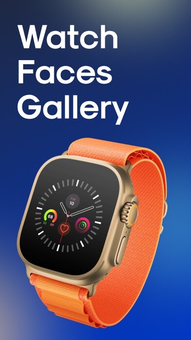 Emulate iPhone app Watch Faces Gallery Background using MyAndroid