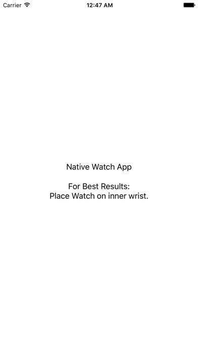 Emulate iPhone app WatchHapticMetronome using MyAndroid Emulate iPhone app WatchHapticMetronome using MyAndroid