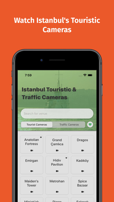 Emulate iPhone app Watch Istanbul using MyAndroid