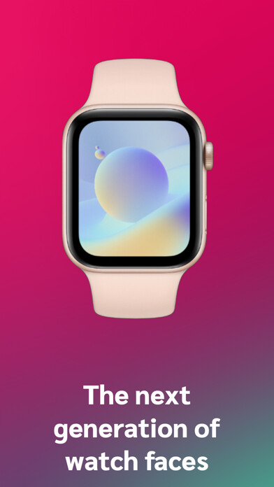 Emulate iPhone app Watchly Faces Gallery & Widget using MyAndroid