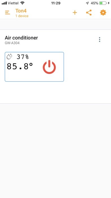 Emulate iPhone app Watchman AC controller using MyAndroid