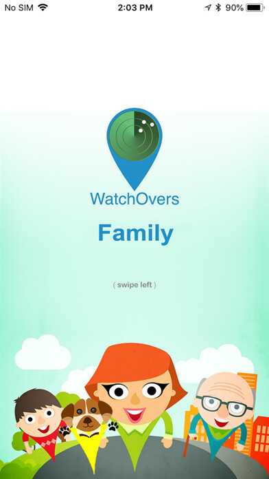 Emulate iPhone app WatchOvers Family using MyAndroid