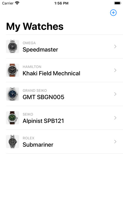 Emulate iPhone app Watchtimes - Watch Tracker using MyAndroid Emulate iPhone app Watchtimes - Watch Tracker using MyAndroid