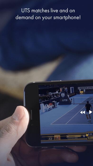 Emulate iPhone app Watch UTS: Live tennis match using MyAndroid
