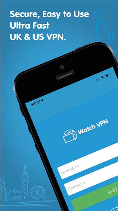 Emulate iPhone app WatchVPN: Easy UK & US VPN using MyAndroid