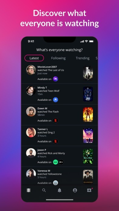 Emulate iPhone app Watch What using MyAndroid