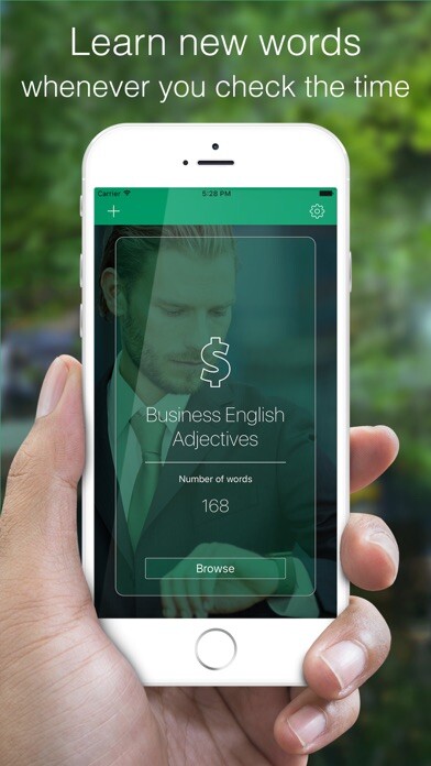 Emulate iPhone app Watch Words: learn vocabulary from watch face using MyAndroid Emulate iPhone app Watch Words: learn vocabulary from watch face using MyAndroid