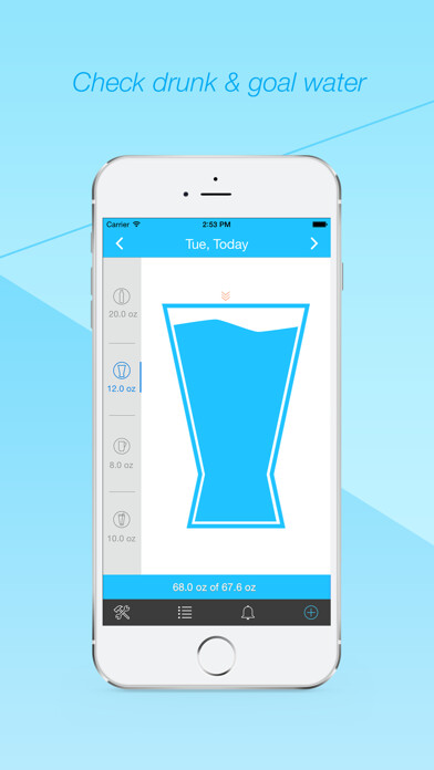 Emulate iPhone app Water Alert Pro using MyAndroid Emulate iPhone app Water Alert Pro using MyAndroid