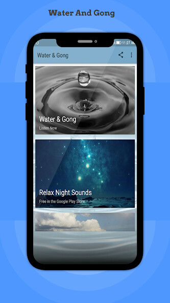 Run android online APK Water and Gong Sounds from MyAndroid or emulate Water and Gong Sounds using MyAndroid