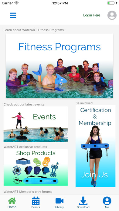 Emulate iPhone app WaterART Fitness using MyAndroid Emulate iPhone app WaterART Fitness using MyAndroid