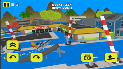 Emulate iPhone app WATER BIKE STUNT RACE GAMES 3D using MyAndroid