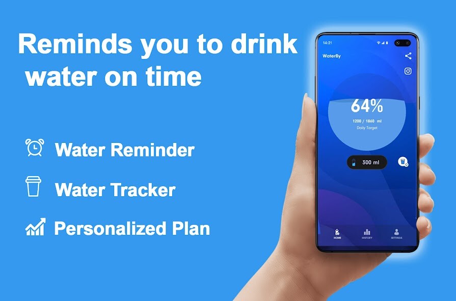 Run android online APK WaterBy: Water Drink Reminder from MyAndroid or emulate WaterBy: Water Drink Reminder using MyAndroid Run android online APK WaterBy: Water Drink Reminder from MyAndroid or emulate WaterBy: Water Drink Reminder using MyAndroid