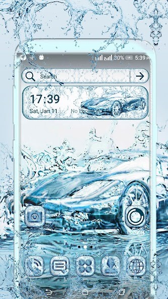 Run android online APK Water Car Launcher Theme from MyAndroid or emulate Water Car Launcher Theme using MyAndroid
