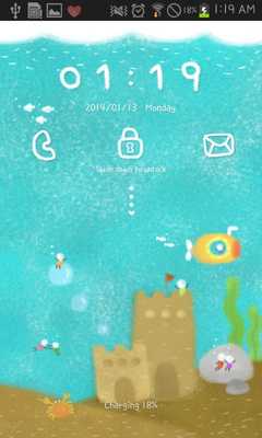 Emulate Android APK Water Castle go locker theme Emulate Android APK Water Castle go locker theme